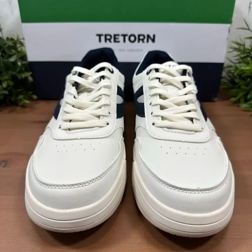 Tretorn‎ Dennis White Low Top Lace Up Sneakers Men's Size 9.5
